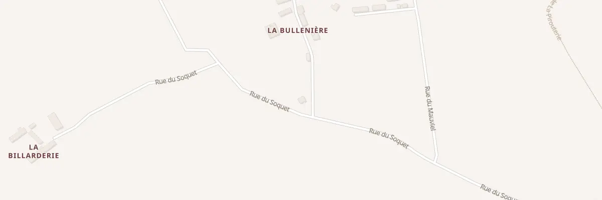 Plan du 6 La Bretellerie à Lengronne