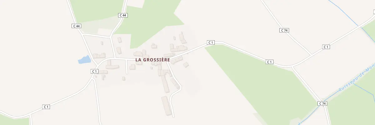 Plan du 5308 La Grossiere à Trans-sur-Erdre