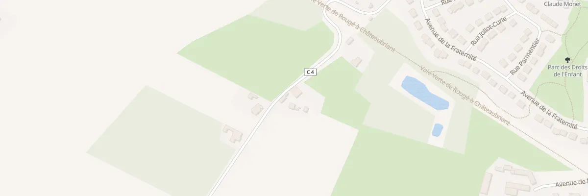 Plan du 3 Belle Fontaine à Châteaubriant