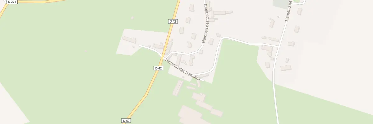 Plan du 10 Hameau des Damiens à Éroudeville