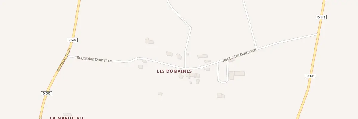 Plan du 4 Rte des Domaines à Ver