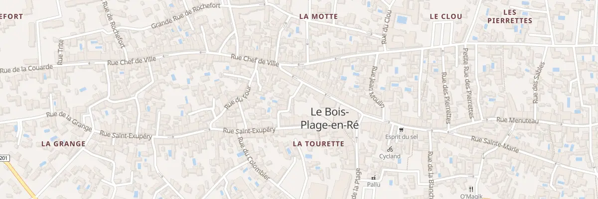 Plan du 17 Rue de la Fileraise au Bois-Plage-en-Ré