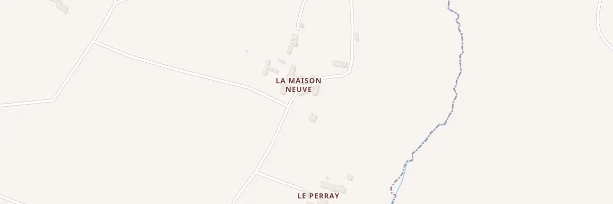 Plan du 2 La Maison Neuve à Mézières-sur-Couesnon