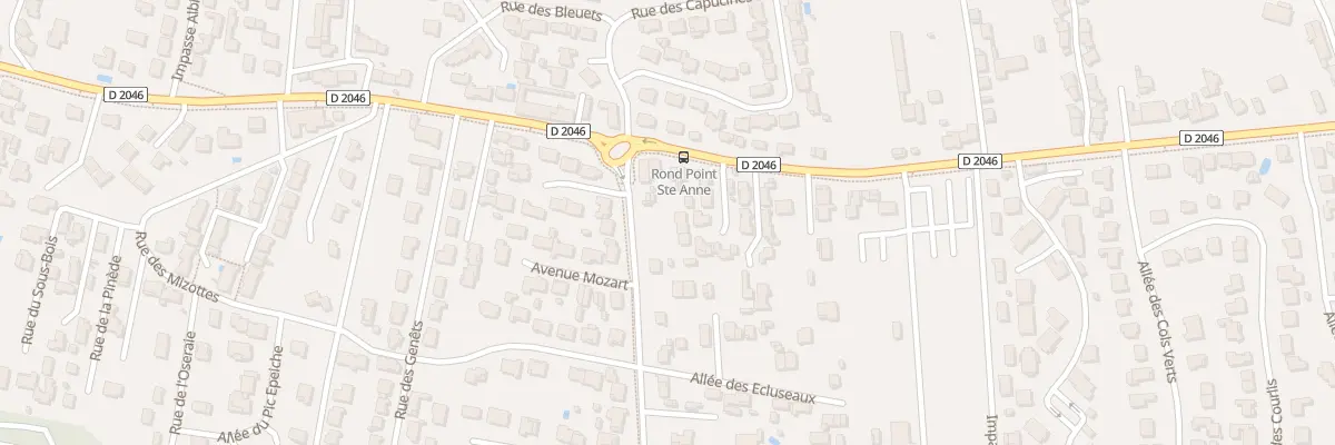 Plan du 5 Av de Sainte-anne à La Tranche-sur-Mer