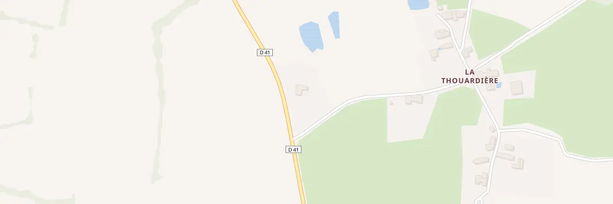 Plan du 5879 La Thouardière à Rougé