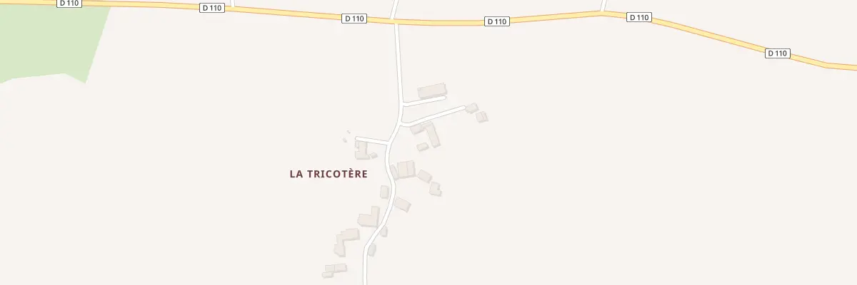 Plan du 5104 La Tricotiére à Fercé