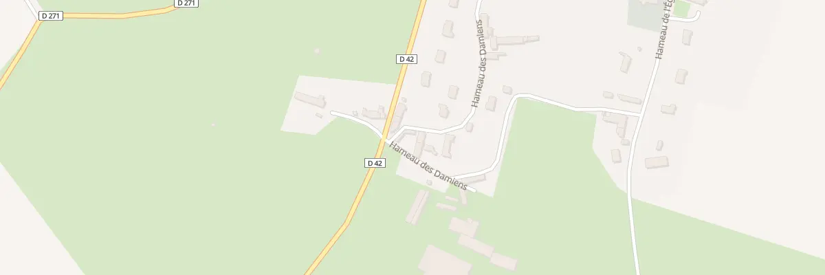 Plan du 8 Hameau des Damiens à Éroudeville