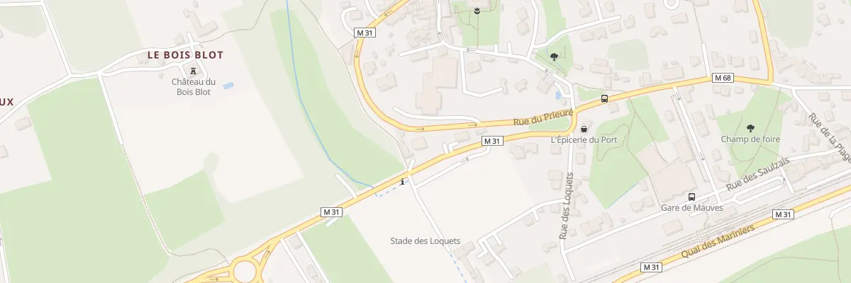 Plan du 10 Rue du Prieuré à Mauves-sur-Loire