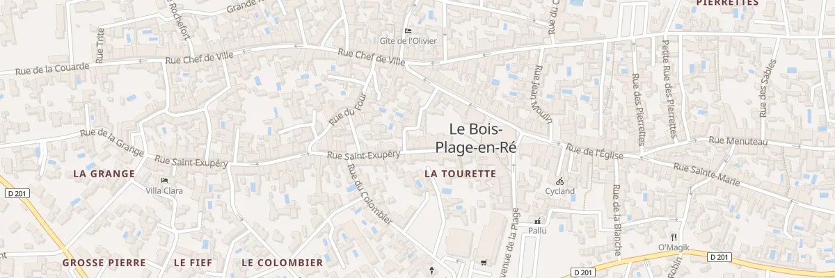 Plan du 104 Rue St Exupery au Bois-Plage-en-Ré