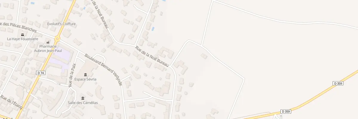 Plan du 18 Rue de la Noë Bureau à La Haie-Fouassière