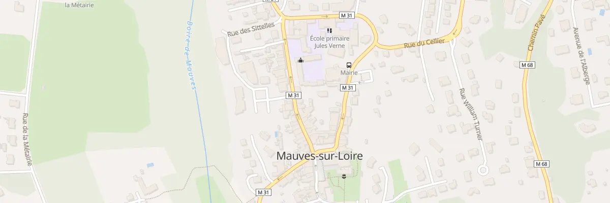 Plan du 20 Rue de la Mairie à Mauves-sur-Loire