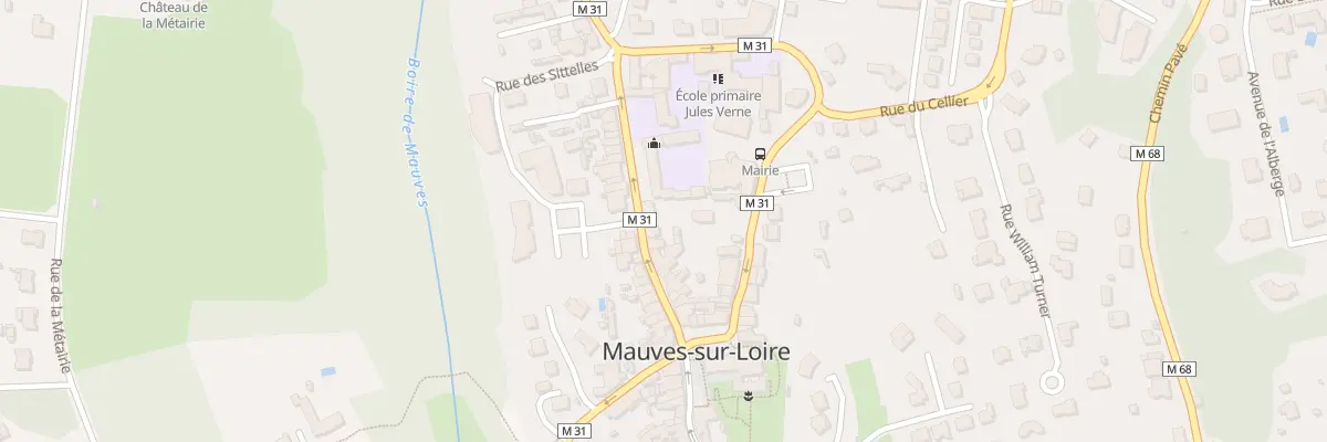Plan du 22 Rue de la Mairie à Mauves-sur-Loire