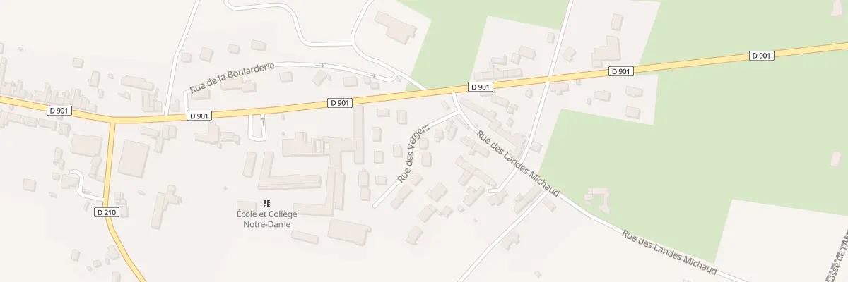 Plan du 9 Rue des Vergers à Saint-Pierre-Église