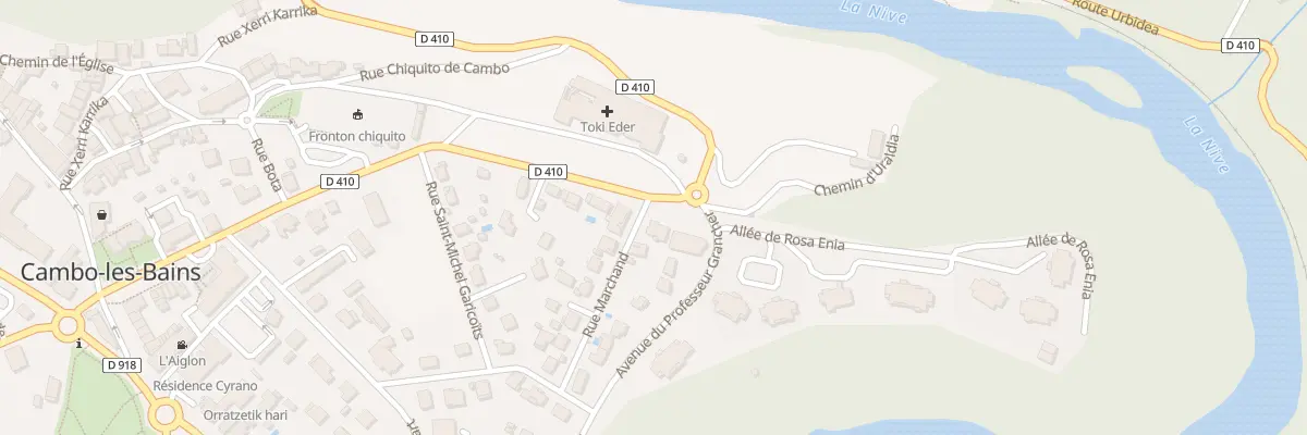 Plan du 26 Av Jean Rumeau à Cambo-les-Bains