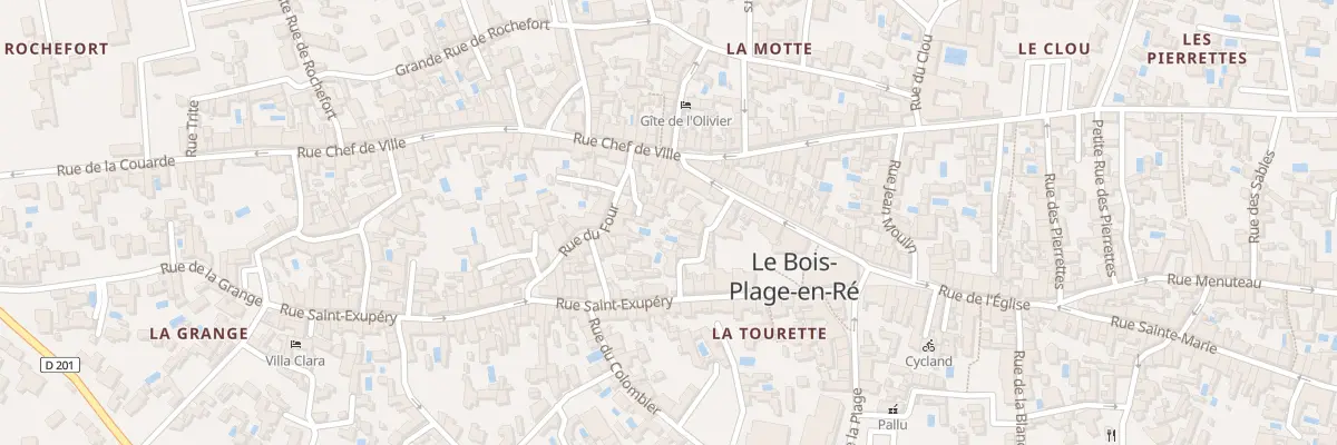 Plan du 36 Rue de la Fileraise au Bois-Plage-en-Ré