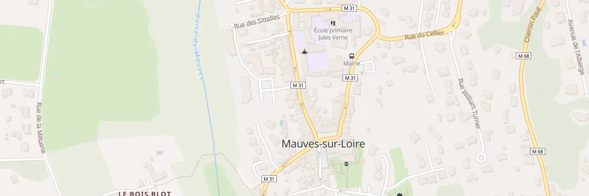 Plan du 21 Rue de la Mairie à Mauves-sur-Loire