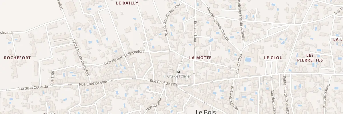 Plan du 189 Grande Rue de Rochefort au Bois-Plage-en-Ré