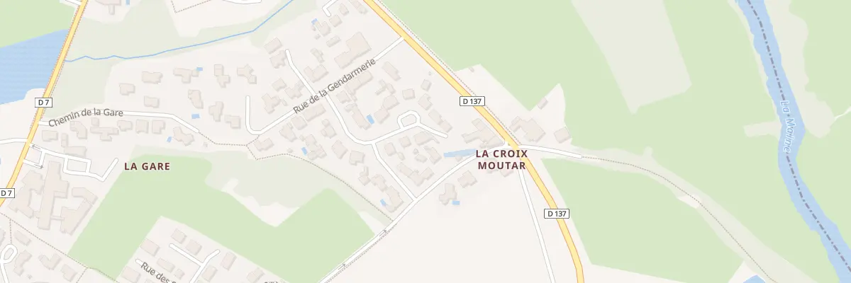 Plan du 14 Rue de la Croix Moutard à Aigrefeuille-sur-Maine