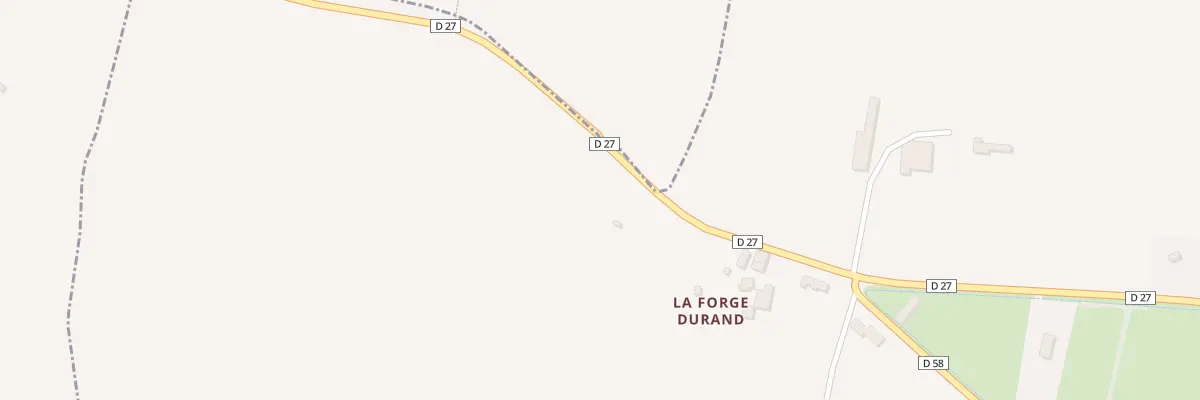 Plan du 63 Rte de la Forge Durand à Ouville