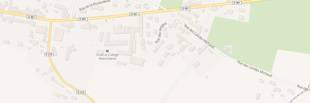 Plan du 13 Rue des Vergers à Saint-Pierre-Église