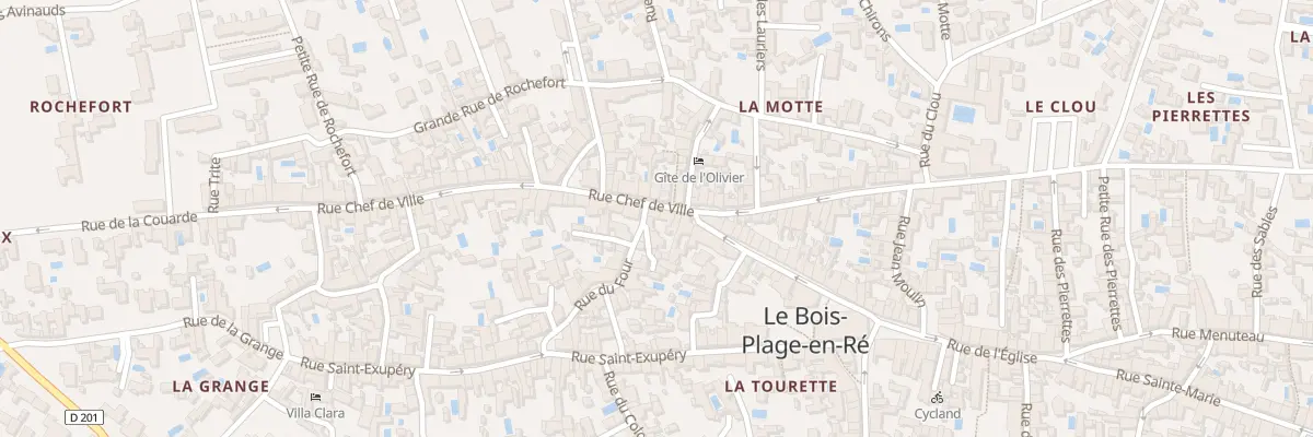 Plan du 31 Rue Chef de Ville au Bois-Plage-en-Ré