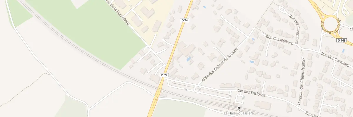 Plan du 4B Rue des Courtils à La Haie-Fouassière