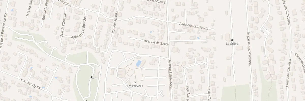 Plan du 5 Av de Berce à La Tranche-sur-Mer