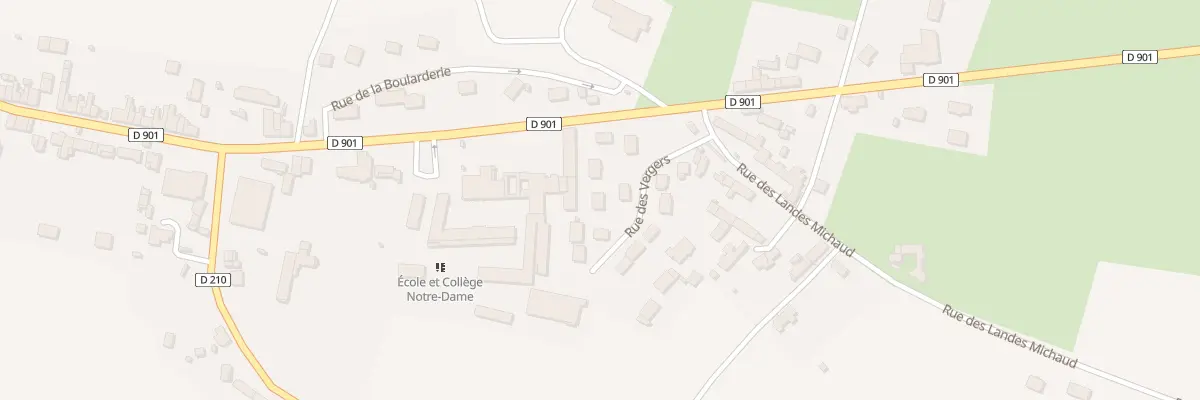 Plan du 3 Rue des Vergers à Saint-Pierre-Église
