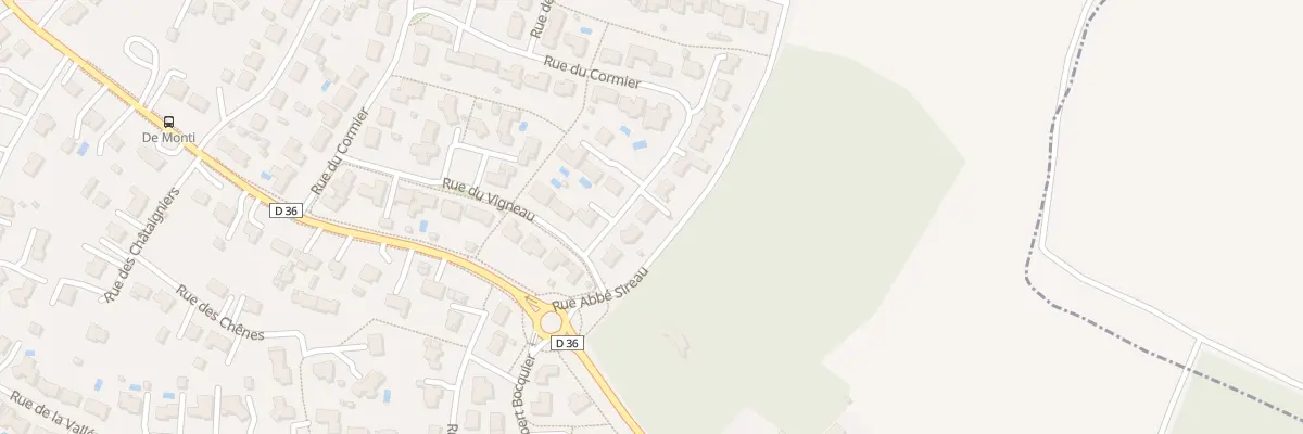 Plan du 6 Rue du cormier à Nesmy