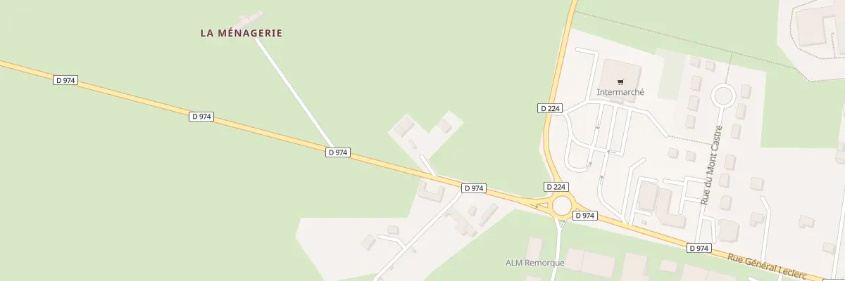 Plan du 5471B Le Haut Gele à Montebourg