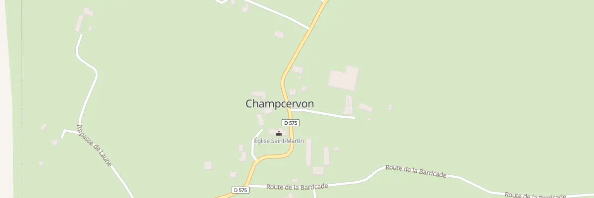 Plan du 5067 Village Chavoy au Grippon