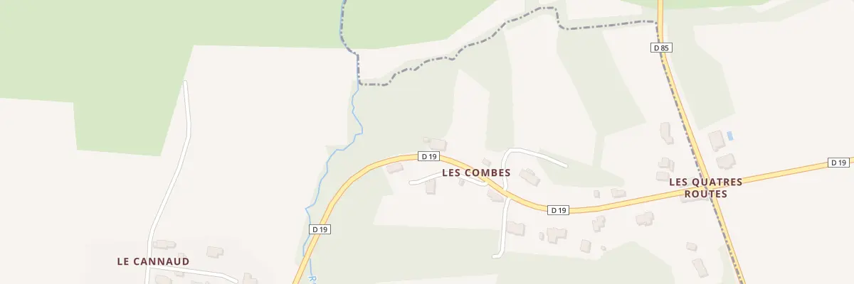 Plan du 5118 Les Combes au Givre