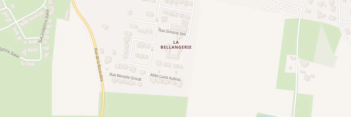 Plan du 5 All Antoinette Fouque à Saint-Aubin-du-Cormier
