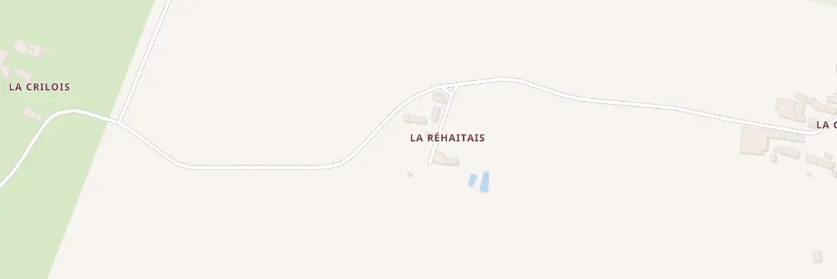 Plan du 5032 La Rehaitais à Dourdain