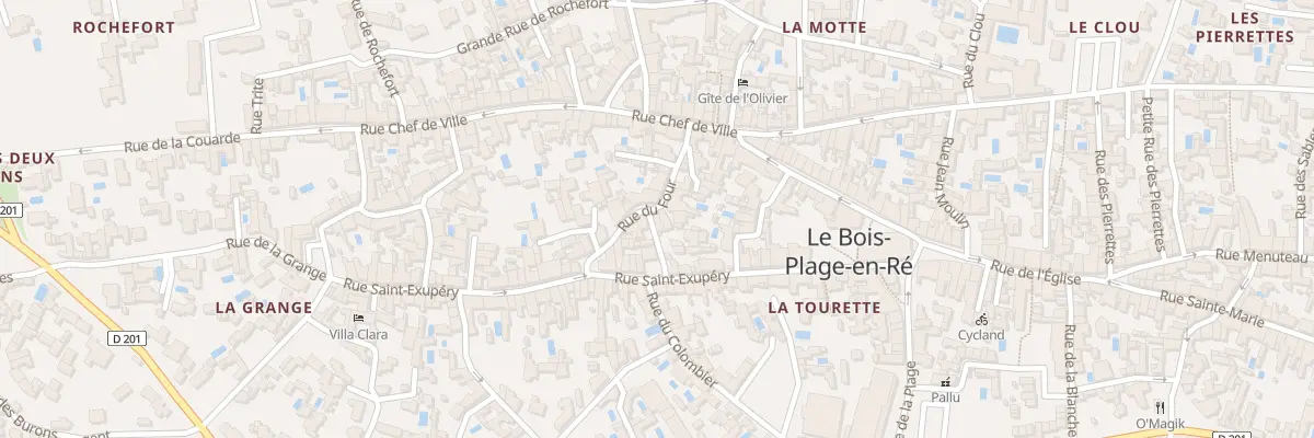 Plan du 67 Rue du Four au Bois-Plage-en-Ré