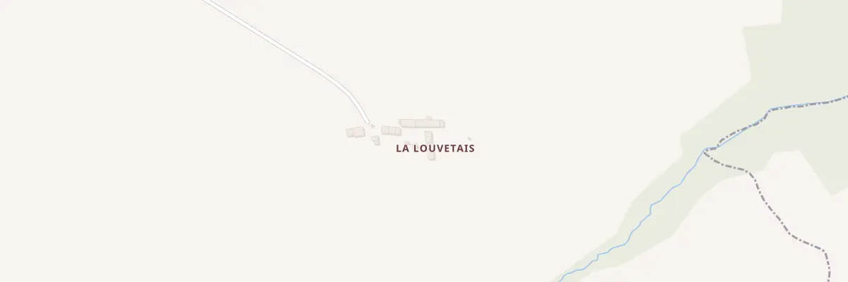Plan du 14 La Louvetais à Saint-Ouen-des-Alleux