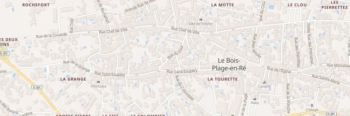Plan du 194 Rue St Exupery au Bois-Plage-en-Ré