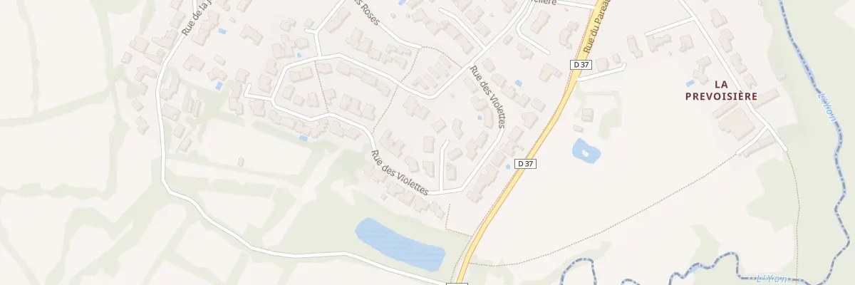 Plan du 3 Imp des Bleuets à Dompierre-sur-Yon