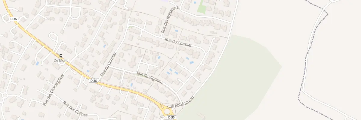 Plan du 11 Rue du cormier à Nesmy