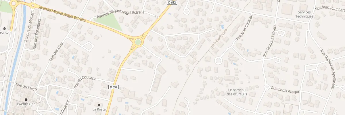 Plan du 10 Rue du Lot des Lacs à Vieux-Boucau-les-Bains