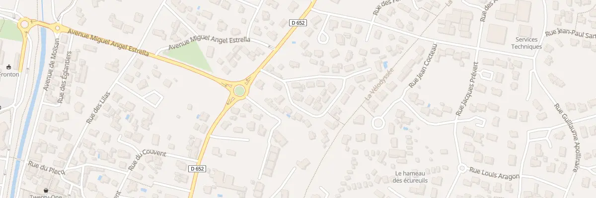 Plan du 1 Rue du Lot des Lacs à Vieux-Boucau-les-Bains
