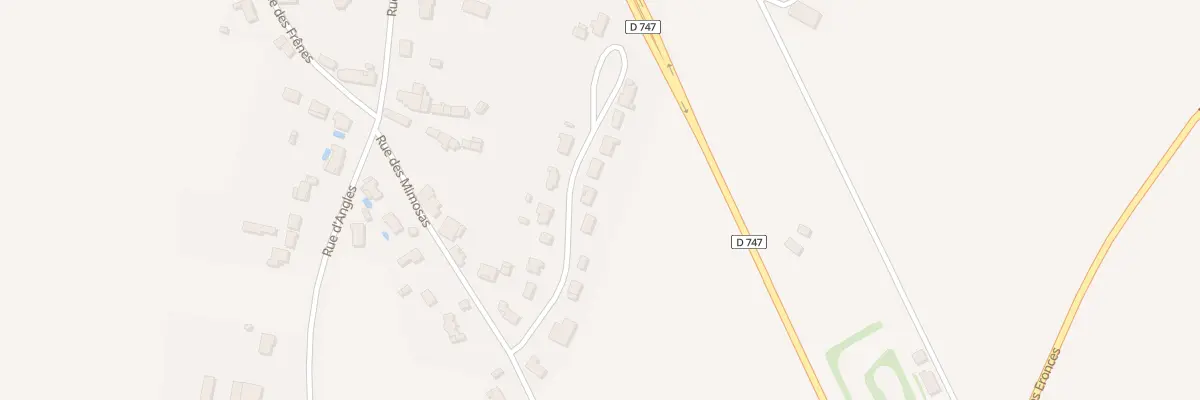 Plan du 10 Rue des albizzias à La Jonchère