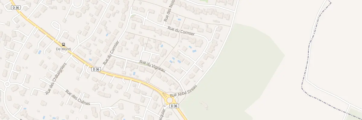 Plan du 7 Rue du cormier à Nesmy