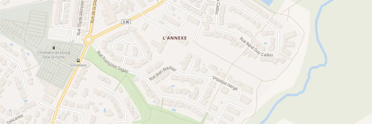 Plan du 5 Imp Gaston Leroux à La Roche-sur-Yon