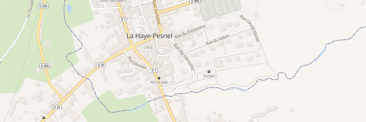 Plan du 2 Rue du Herisson à La Haye-Pesnel