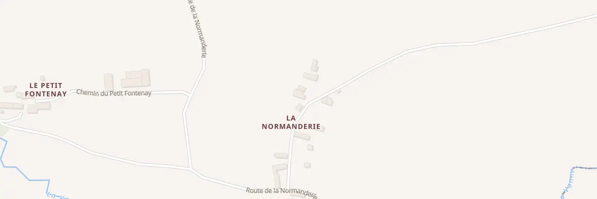 Plan du 9 Rte de la Normanderie à Saint-Denis-le-Vêtu