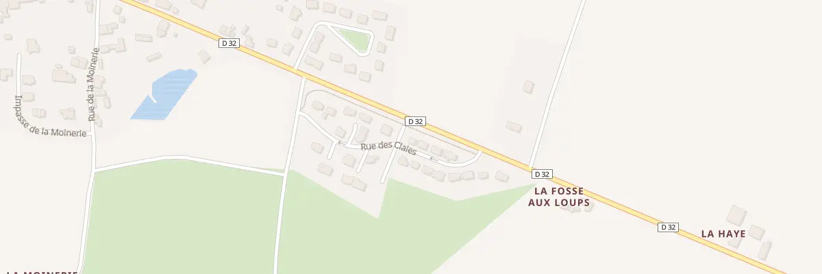 Plan du 15 Rue des Claies à Boistrudan