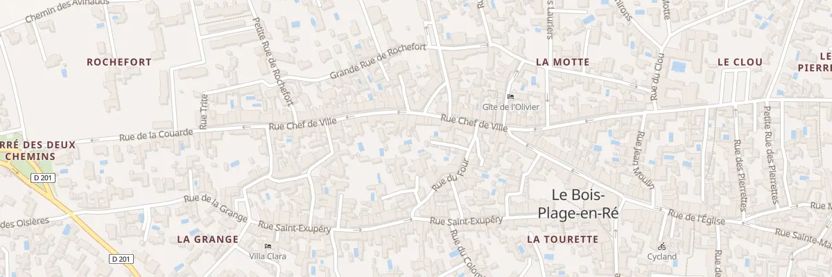 Plan du 117 Rue Chef de Ville au Bois-Plage-en-Ré
