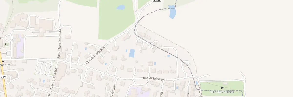 Plan du 4 Rue des bruyères à Nesmy