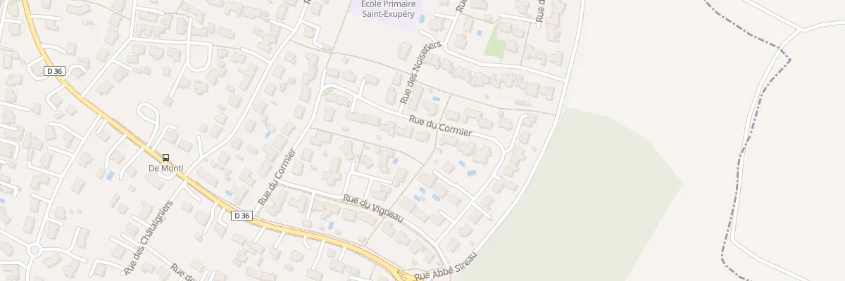 Plan du 21 Rue du cormier à Nesmy